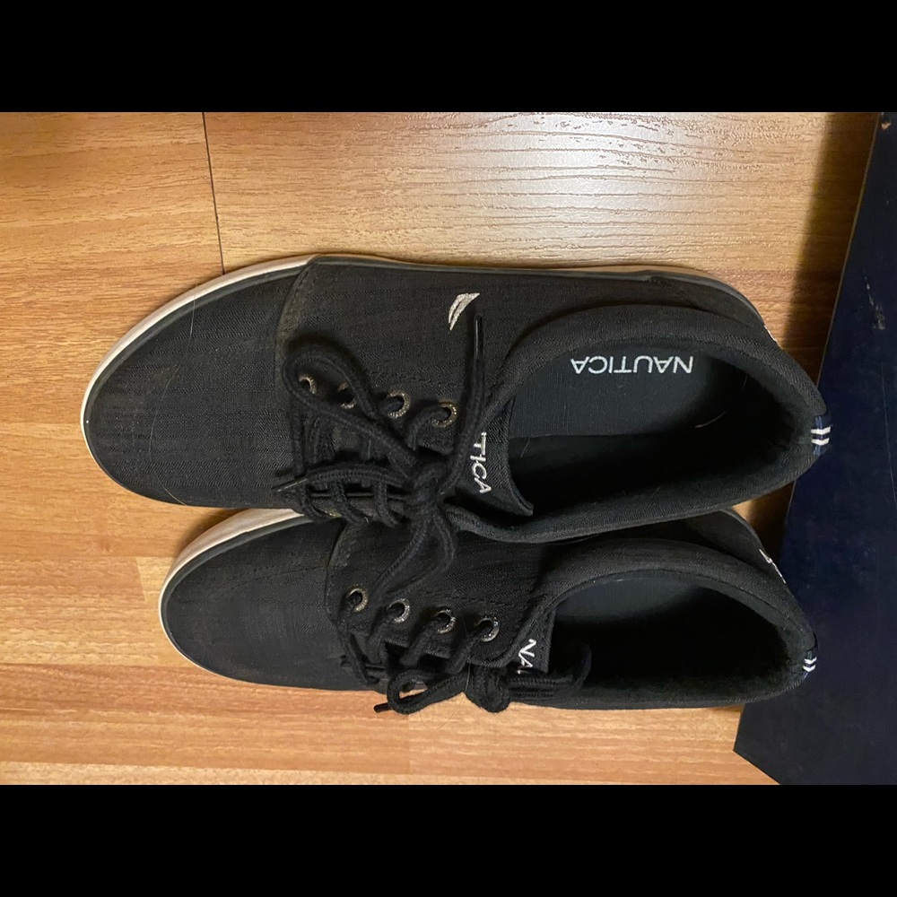 ππ Nautica Boys Berrian Crepe Lifestyle Athletic and Training Shoes - Picture 3 of 7